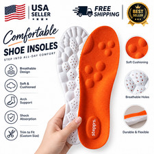 Original Stepprs Comfort Shoe Insoles Steppers Cloud Soles for Men Women US SIZE