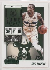 2018-19 Panini Contenders Game Ticket Green Eric Bledsoe #21 a3q
