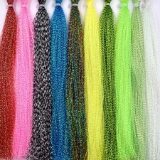10 Pack Crystal Flash Line Fly Tying Material for Fishing Lure Flies