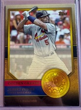 2012 Topps Golden Greats Albert Pujols #GG70 St Louis Cardinals MLB Baseball