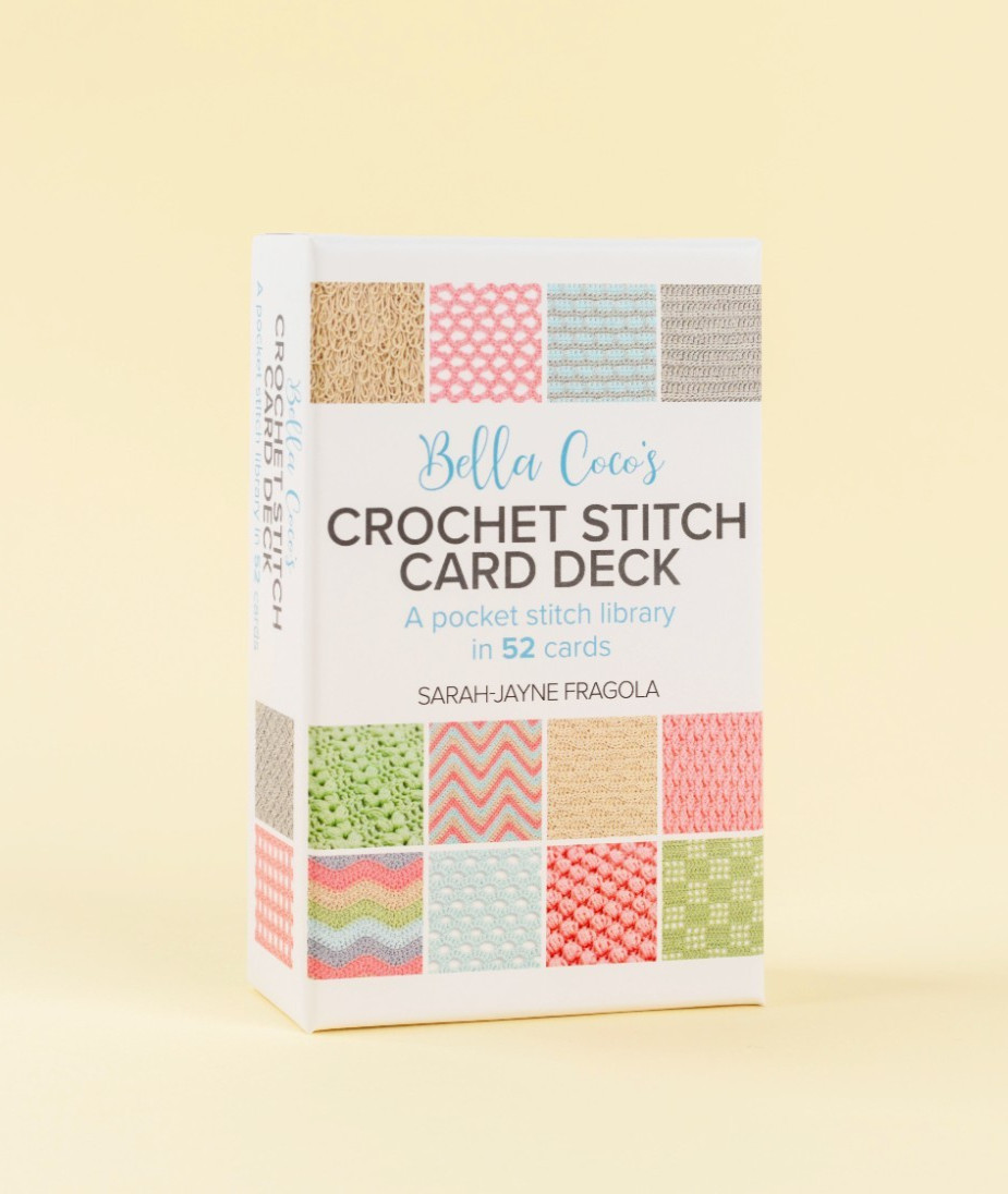 BRAND NEW Bella Coco’s Crochet Stitch Card Deck RRP £14.99