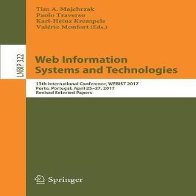 Web Information Systems and Technologies 13th International Confe