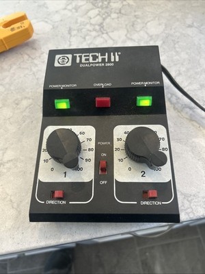 Tech II Model Train Controller MRC Dual power 2800 Working | eBay