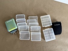 10 pieces, transparent hard cases for individual CF Camera Memory Cards