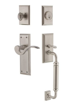 Nostalgic Warehouse NYKMAN_ESET_238_CG_LH New York Left Handed - Nickel