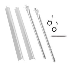 Stainless Steel Grill Burner And Heat Plate For Charbroil Performance 2 Burner