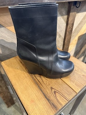 Rick Owens - Women - Leather Boots - Black