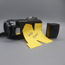 Samsung HMX-H200BP Handheld High Definition Camcorder Black Tested