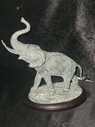 Toyota Bronze Elephant Statue In Good Condition