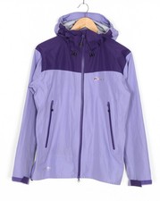BERGHAUS GORE-TEX Active Waterproof Hooded Jacket Women Size UK 12 EU 38-40 Medi