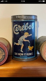 Vintage Tin Crebos Salt Old Tin