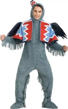 Mens Deluxe Winged Monkey Costume Wizard of Oz Rubie's Cosplay Standard 36-38
