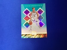 2018-19 Panini Status Rookie Credentials Aqua Donte DiVincenzo #22 RC
