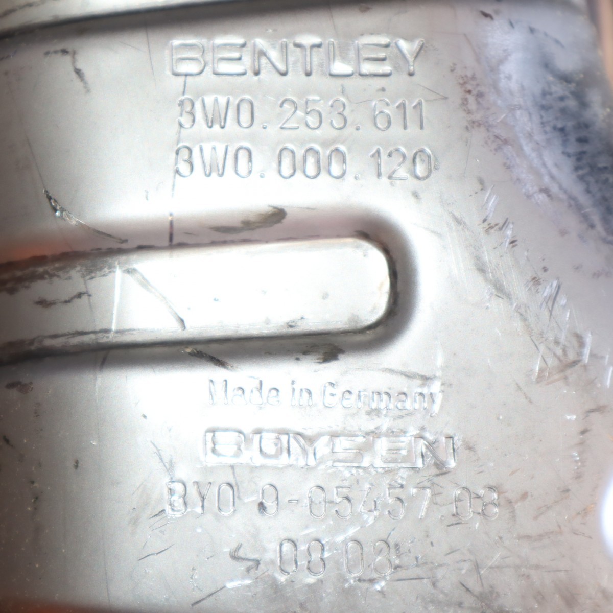 BENTLEY FLYING SPUR GT EXHAUST MUFFLER L/R 2004 2005 2006 2007 2008 2009 2010
