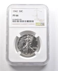 1942 Walking Liberty Half Dollar PF66 NGC *8921