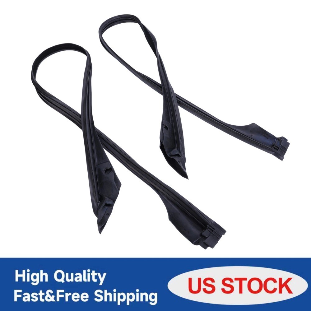 Rear Left+Right Door Upper Seal Gasket For BMW 7 Series 730Li 740Li 750Li 760Li