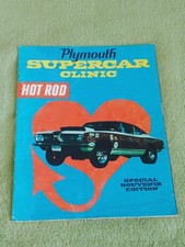 Sox & Martin Plymouth Super Car Clinic Hot Rod Special Souvenir Edition 1968