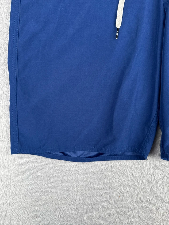 Volcom Swim Trunks Mens 36 Blue Red Board Shorts Polyester Beach Surf Pool 36x10 - Image 3 of 4