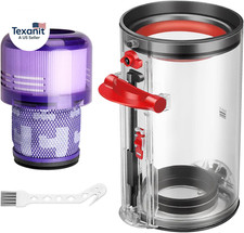 Upgraded V11 V15 Vacuum Filter  Dust Bin Canister Replacement Parts for Dyson V