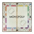 Vtg 1935 Original Parker Brothers Monopoly Game Board Only w 1933 Chas B. Darrow