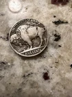 1918-D Buffalo Nickel 5C Coin Circulated Denver Mint