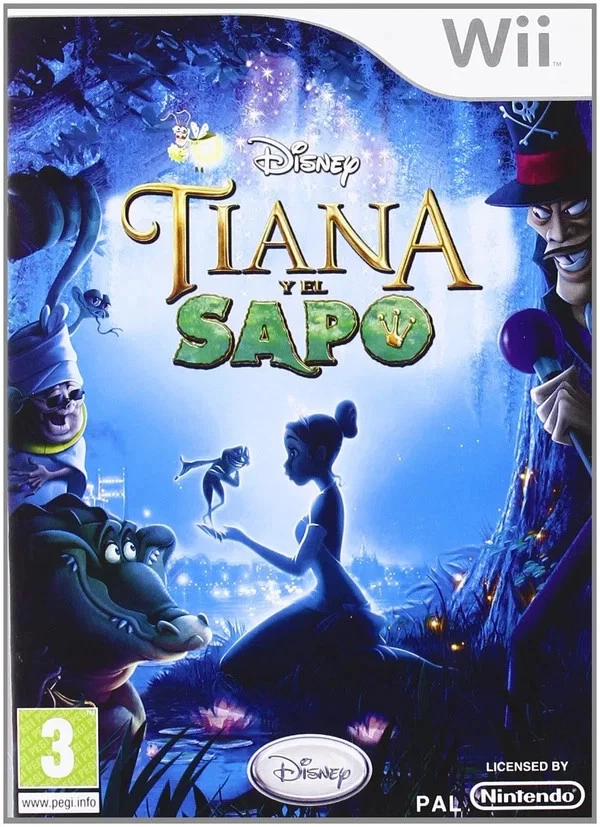 Disney Tiana y el Sapo | Nintendo Wii | PAL España ES | Completo