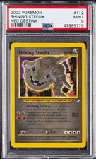 2002 POKEMON NEO DESTINY #112 SHINING STEELIX PSA 9 on eBay