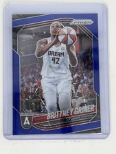 2025 Panini Prizm WNBA #46 Brittney Griner Blue Velocity Prizms