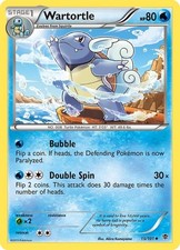 2013 Pokemon: Plasma Blast - Wartortle (#15/101, Uncommon, Lightly Played) on eBay