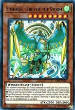 Yu-Gi-Oh TCG RIRA-DE021 SR Simorgh, Herr des Sturms Rising Rampage