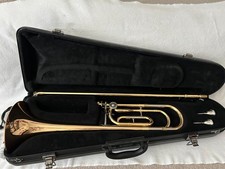 Yamaha YSL-448G Intermediate Trombone, F-Attachment, Case  Mouthpiece