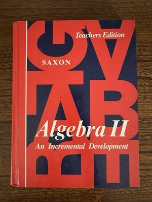 Saxon Algebra 2 First Edition