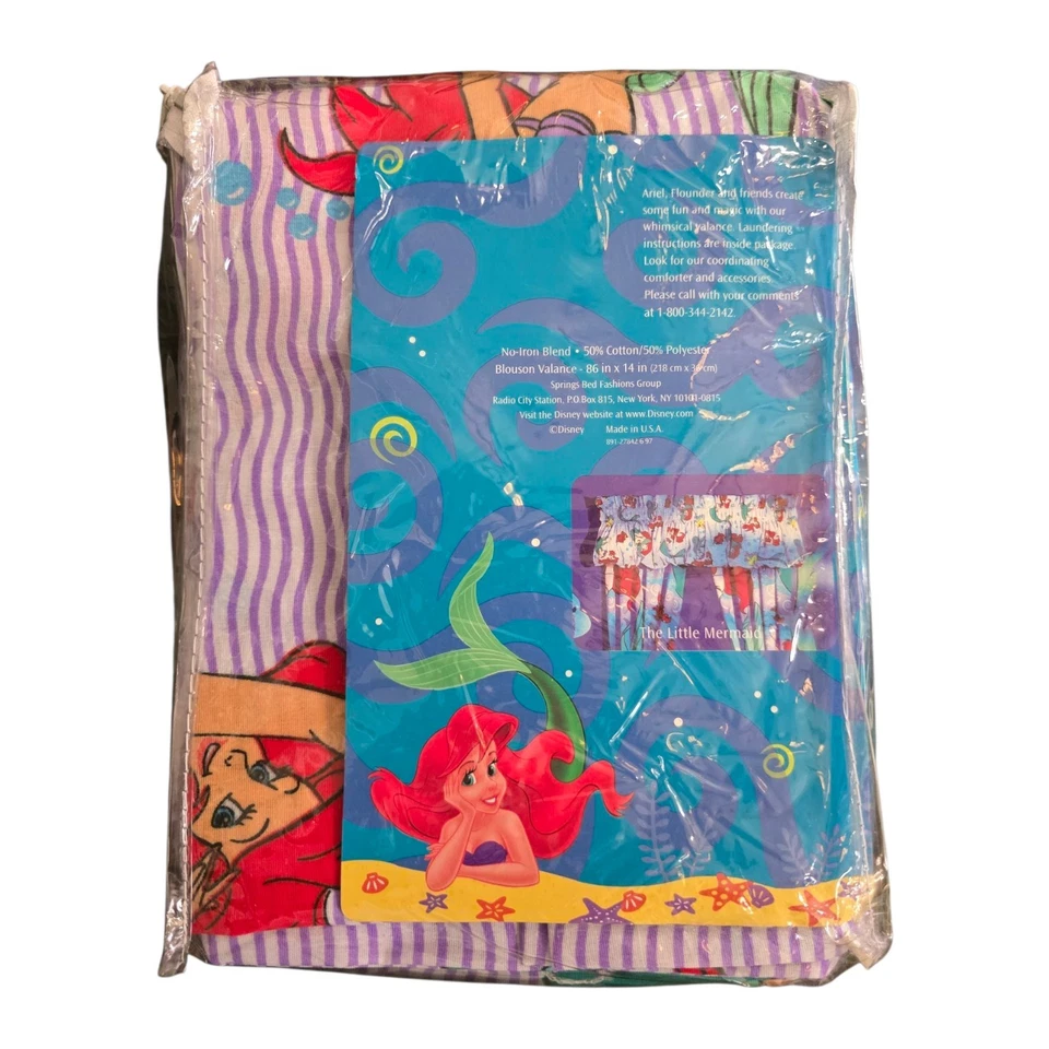 Cenefa blusa a rayas Ariel Sirenita vintage de Disney Foto 2 de 4