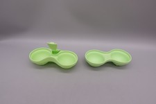 Tupperware Zwei dabei Einsatz für Eibehälter mit Salzstreuer oben + unten
