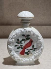 Vintage Old Fitzgerald Cardinal Decanter – Milk Glass Bourbon Bottle