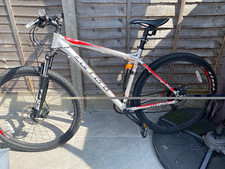Carrera Hellcat LTD Edition 29-inch mountain bike, in silver/red.