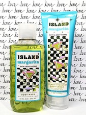 New Bath  Body Works Body Wash and Body Cream Island Margarita