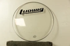 Ludwig 24" Clear Rocker Heavy Clear Bass Drum Head
