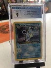J4 Dark Blastoise 3/82 (CGC 9) - Team Rocket - Unlimited - Holo