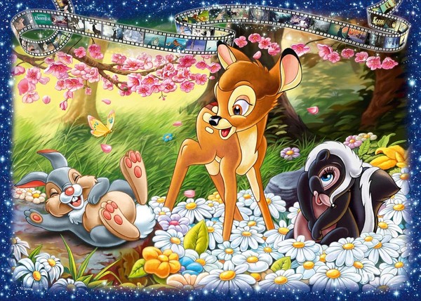 Ravensburger Puzzle 19677 Bambi 1000 Teile Disney Puzzle FüR Erwachsene & Kinder-image