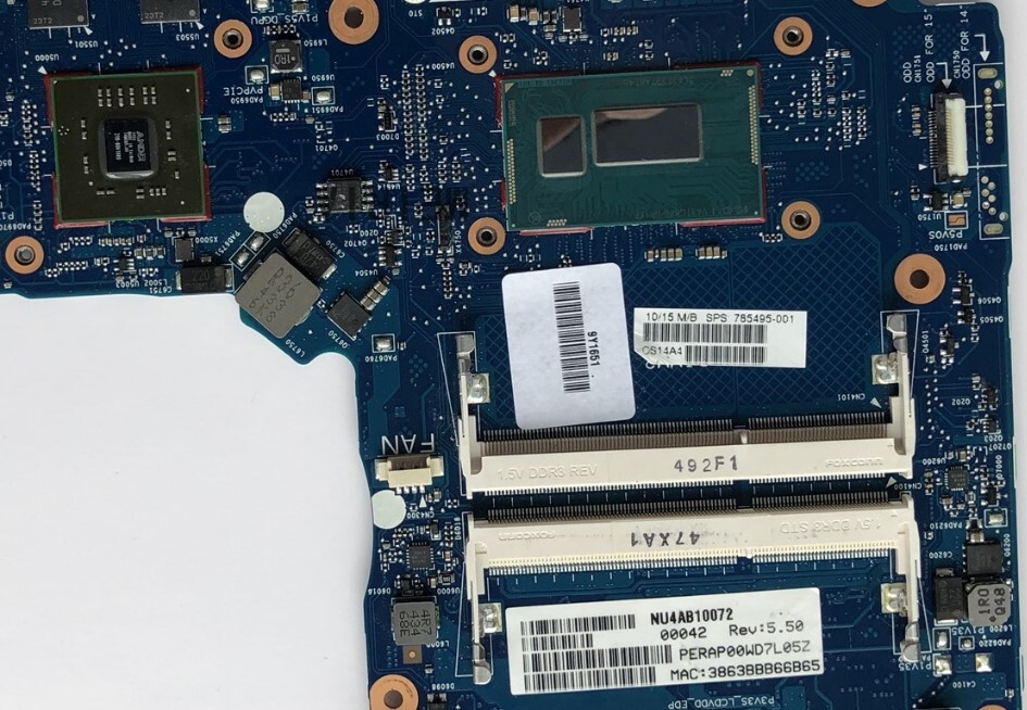 For HP 350 G1 6050A2608301 with i5-4210 CPU 785495-001/501 Laptop