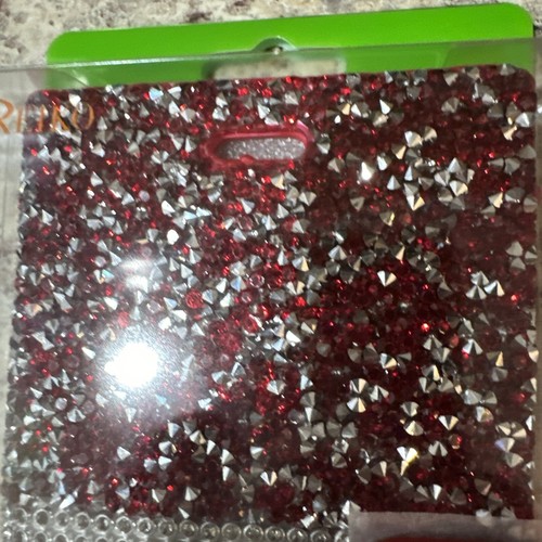 Reiko Wireless IPHONE 6 Plus Rhinestone Wallet Case - Red USA SELLER FAST SHIP ! - Bild 5 von 12