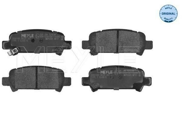 BremsbelÄGe Subaru T. Forester/Impreza 97- MIT Sensor-image