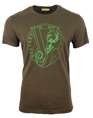 versace t shirt green