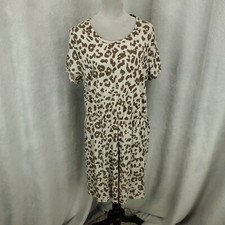 Old Navy Dress Womens XL Animal Print T Shirt