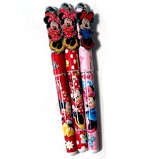 Minnie Mouse Red Pink Pen Collection 3PCS