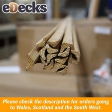Pack of 15 x FB373 Pine Scotia 12mm x 12mm x 2.4m Moulding Cheap