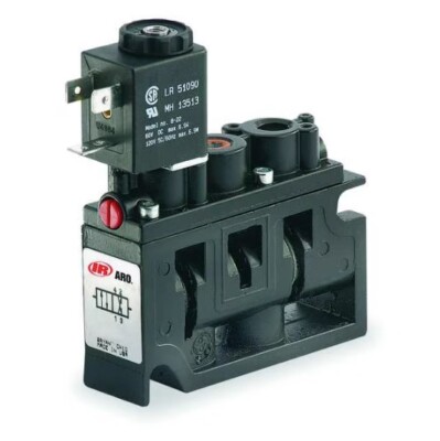 Ingersoll Rand ARO A222SS-120-A Alpha Stacking Solenoid Valve 1/4'' NPT  120 VAC