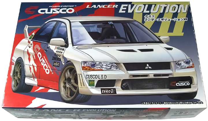 Rare model kit Fujimi 1/24 Cusco Lancer Evolution VII from Japan 