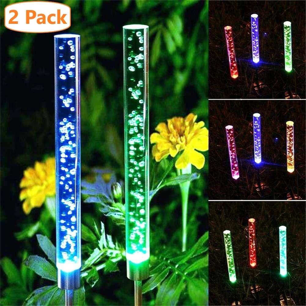 Solar acrylic 2024 bubble lights